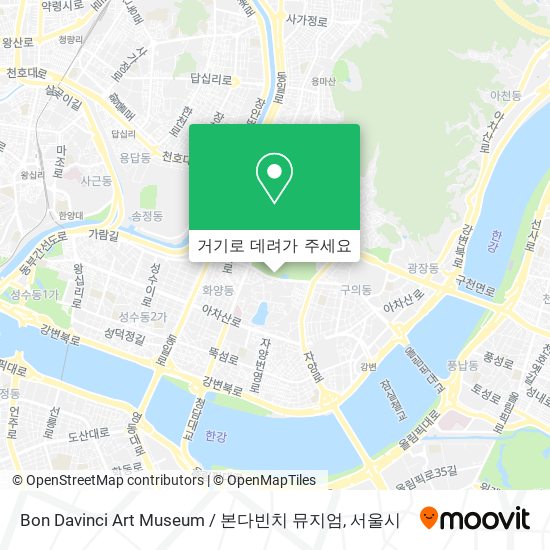 Bon Davinci Art Museum / 본다빈치 뮤지엄 지도