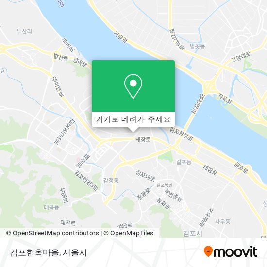 김포한옥마을 지도