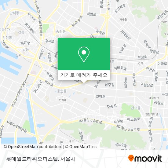 롯데월드타워오피스텔 지도