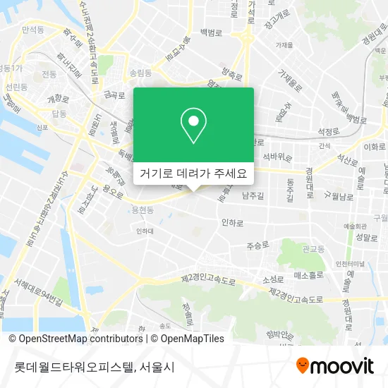 롯데월드타워오피스텔 지도