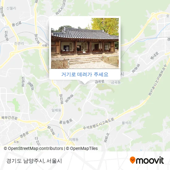 경기도 남양주시 지도