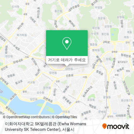 이화여자대학교 SK텔레콤관 (Ewha Womans University SK Telecom Center) 지도