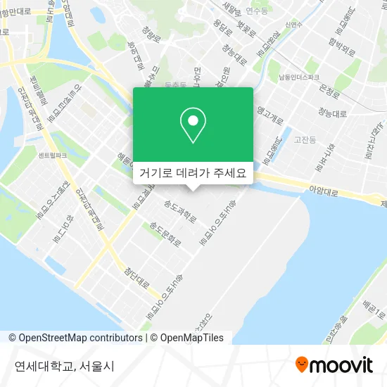 연세대학교 지도