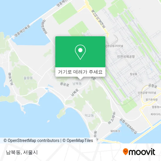 남북동 지도