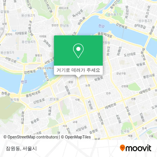 잠원동 지도