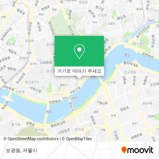 보광동 지도