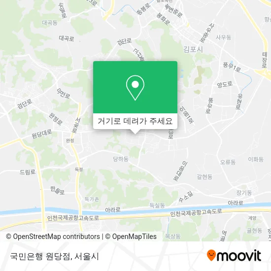 국민은행 원당점 지도