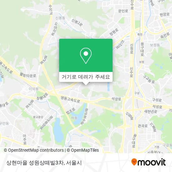 상현마을 성원상떼빌3차 지도