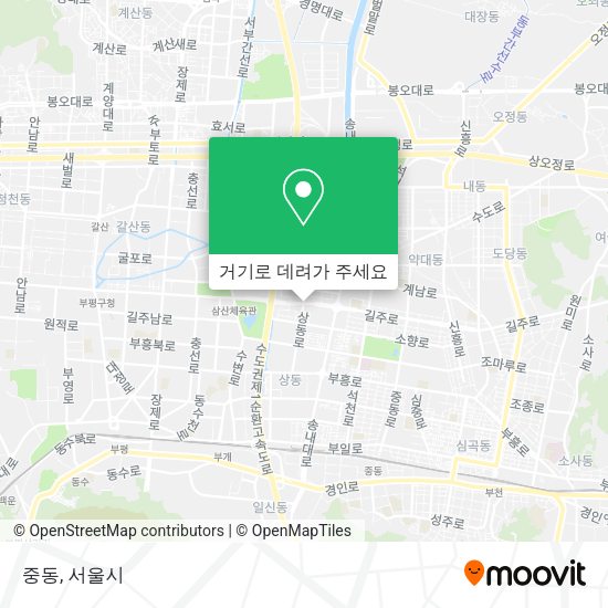 중동 지도
