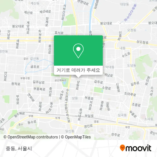 중동 지도
