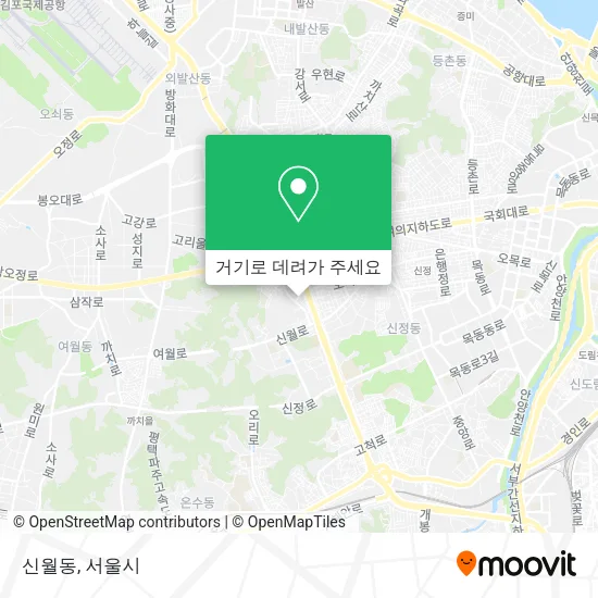 신월동 지도