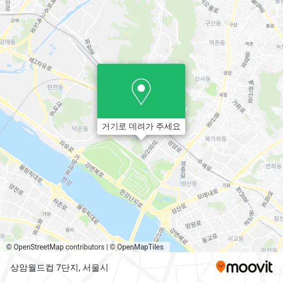 상암월드컵 7단지 지도