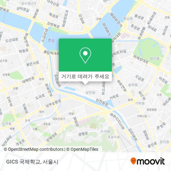 GICS 국제학교 지도