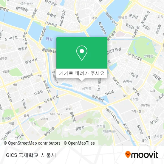 GICS 국제학교 지도