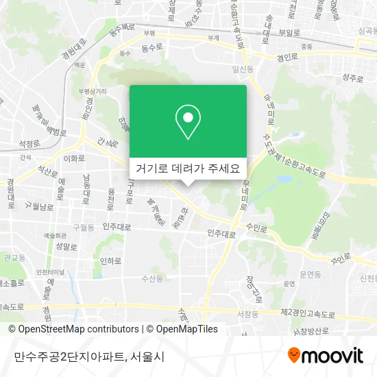 만수주공2단지아파트 지도