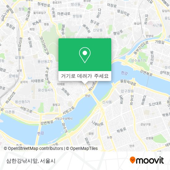 삼한강낚시앞 지도