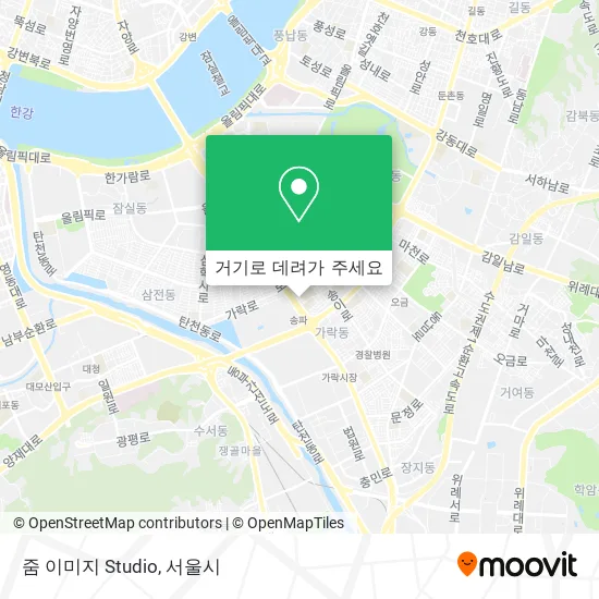 줌 이미지 Studio 지도