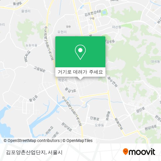 김포양촌산업단지 지도
