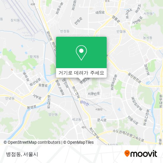 병점동 지도