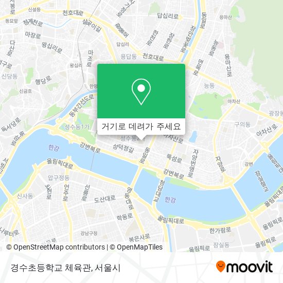 경수초등학교 체육관 지도