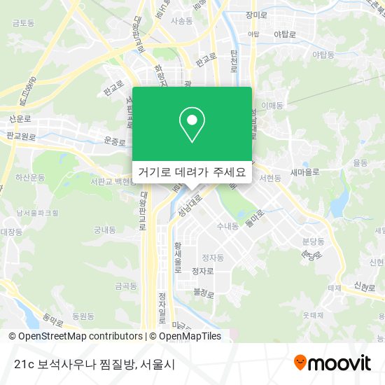 21c 보석사우나 찜질방 지도