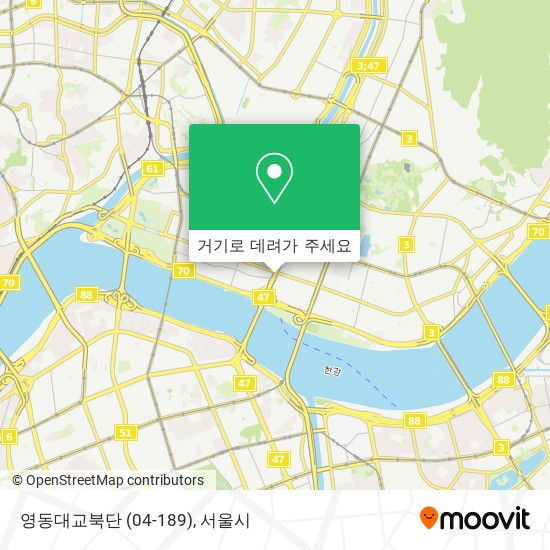 영동대교북단 (04-189) 지도