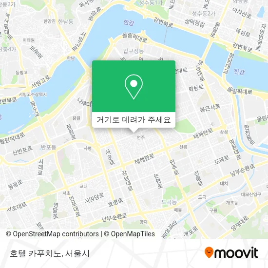 호텔 카푸치노 지도