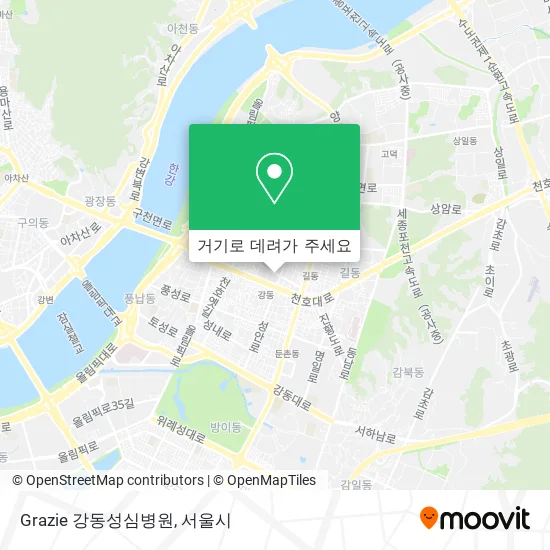 Grazie 강동성심병원 지도