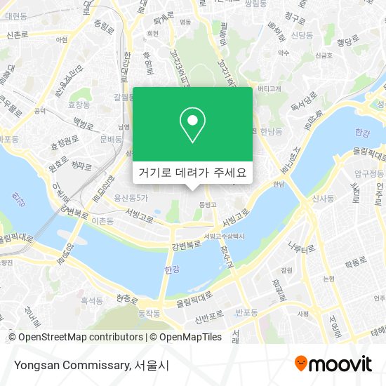 Yongsan Commissary 지도