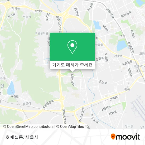 호매실동 지도