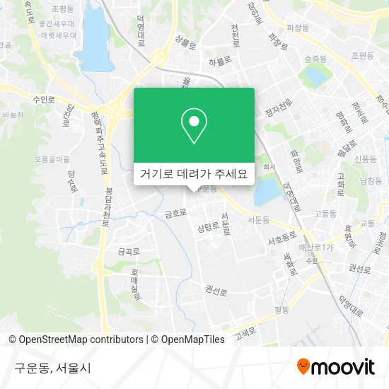 구운동 지도