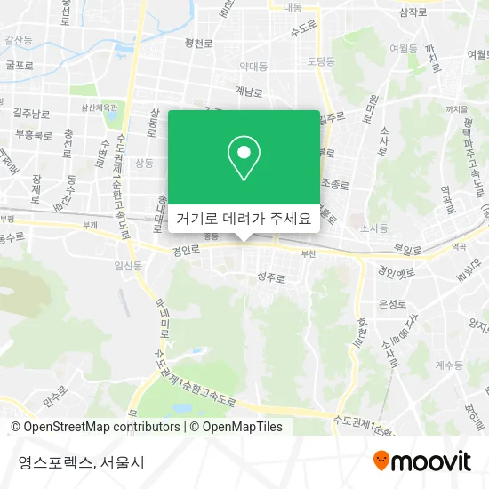 영스포렉스 지도