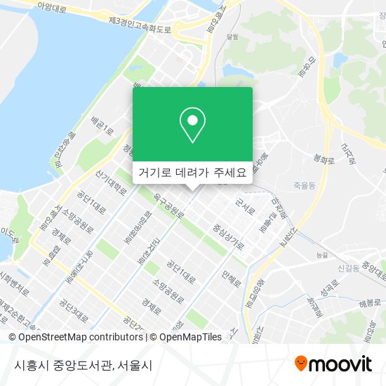 시흥시 중앙도서관 지도