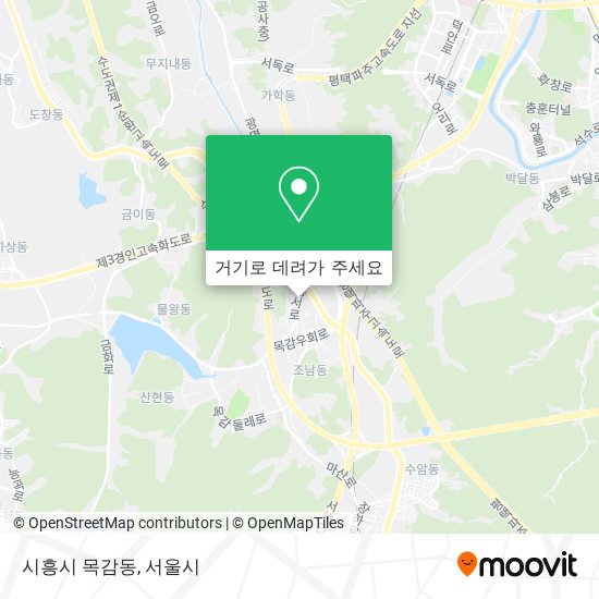 시흥시 목감동 지도