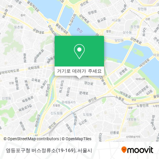 영등포구청 버스정류소(19-169) 지도