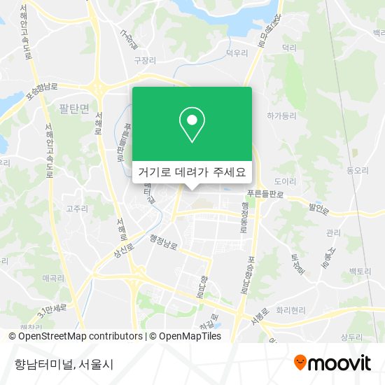 향남터미널 지도