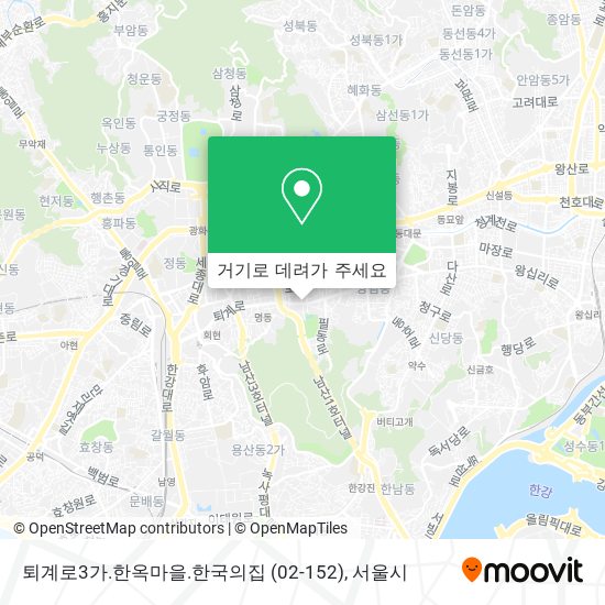 퇴계로3가.한옥마을.한국의집 (02-152) 지도