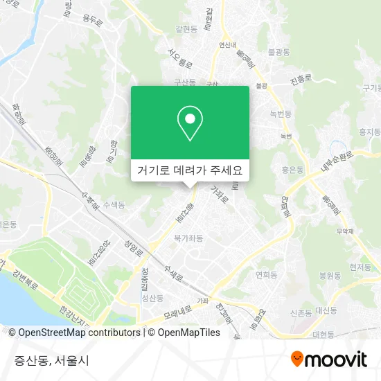 증산동 지도