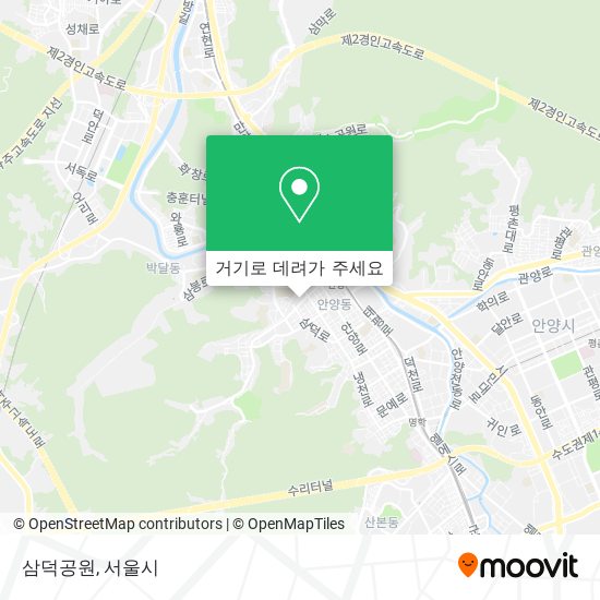 삼덕공원 지도