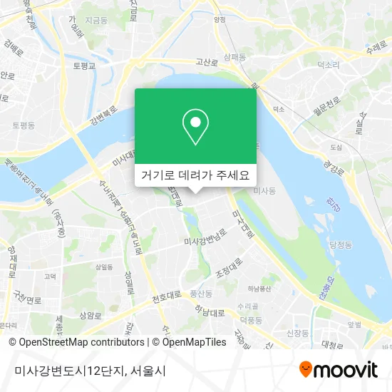 미사강변도시12단지 지도