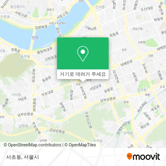 서초동 지도