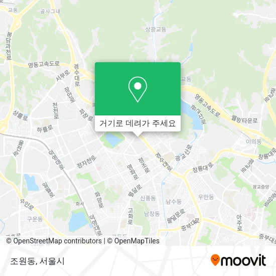 조원동 지도