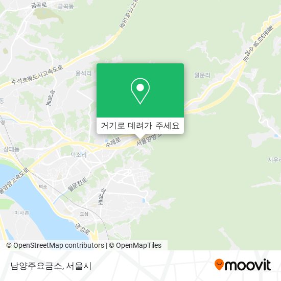 남양주요금소 지도