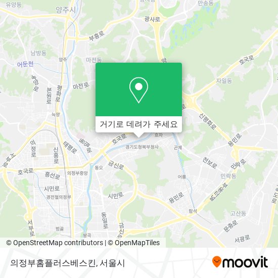 의정부홈플러스베스킨 지도