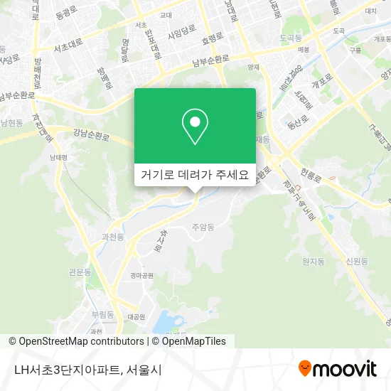 LH서초3단지아파트 지도