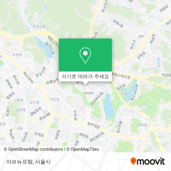 아브뉴프랑 지도