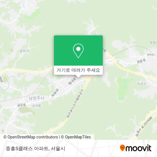 중흥S클래스 아파트 지도