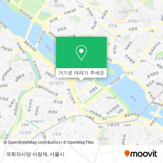 국회의사당 사랑재 지도