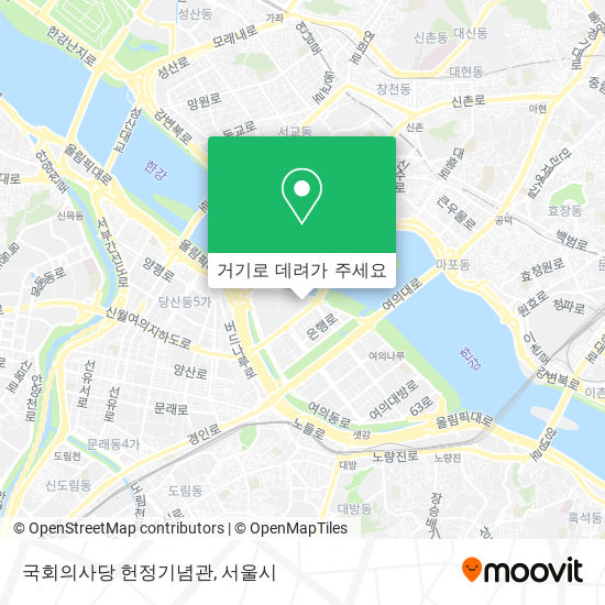 국회의사당 헌정기념관 지도