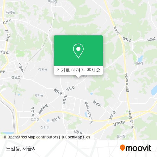 도일동 지도